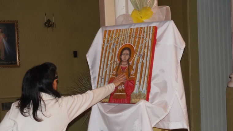 Grande fête de sainte Kateri Tekakwitha, le 17 avril dernier
