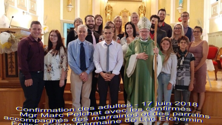 Sacrement de la confirmation des adultes – 17 juin 2018