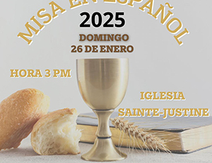 Messe en espagnol dimanche le 26 janvier