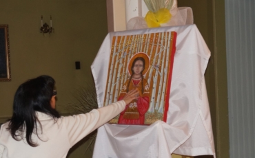 Grande fête de sainte Kateri Tekakwitha, le 17 avril dernier